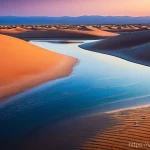 Home 11 사하라 아랍 민주 공화국 수도 라이운 - **Prompt:** A breathtaking, cinematic wide shot of the pristine, untouched coast of Laayoune, where ...